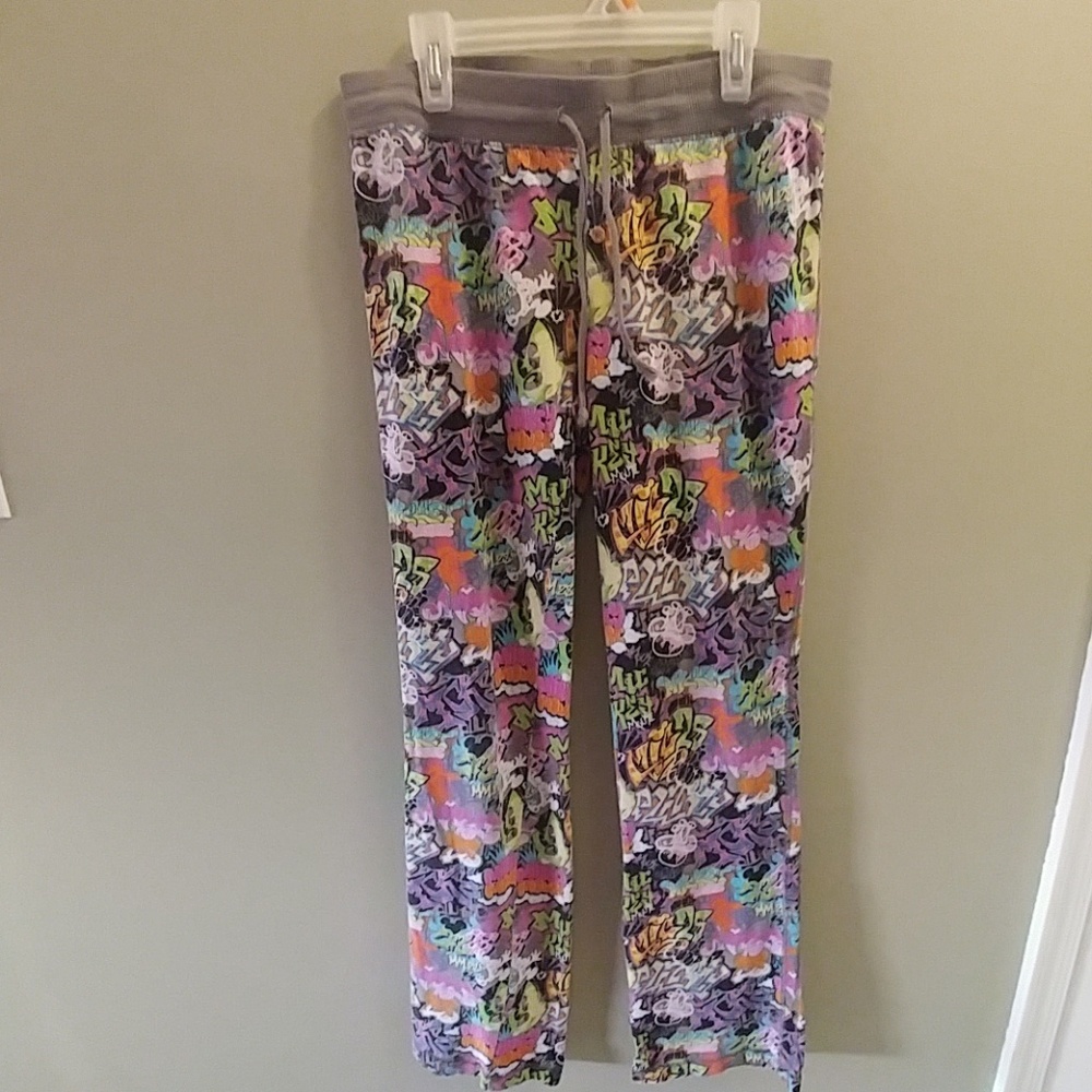Disney parks pajama bottoms
